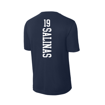 Vanguard Lady Spartans Soccer - Fan Shirt - Short Sleeve - Navy