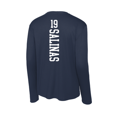 Vanguard Lady Spartans Soccer - Fan Shirt - Long Sleeve - Navy