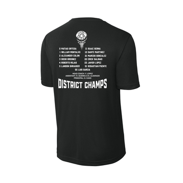 Vanguard Boy's Basketball District Champs Shirt - Short Sleeve