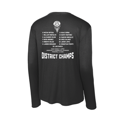 Vanguard Boy's Basketball District Champs Shirt - Long Sleeve