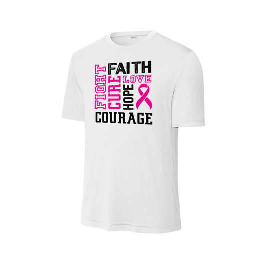 Dig For A Cure Shirts - White - Long Sleeve