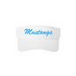 Memorial Track & Field Visor - White