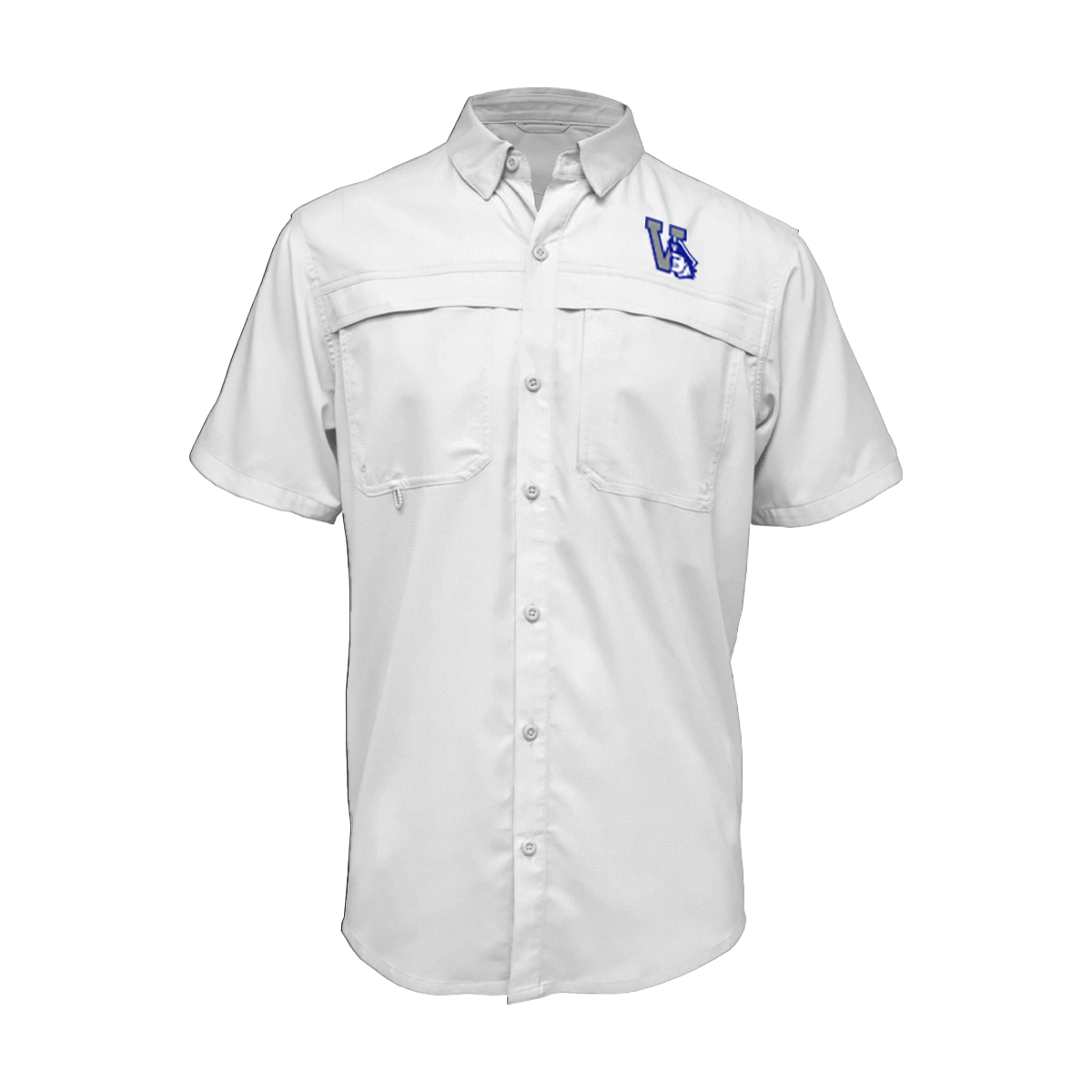 Embroidered Fishing Shirt - Short Sleeve - Mission Veterans Patriots