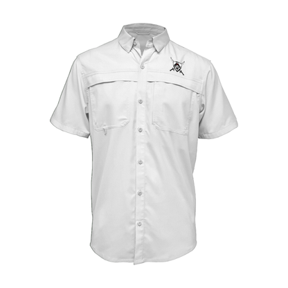 Embroidered Fishing Shirt - Short Sleeve - Brownsville Rivera Raiders