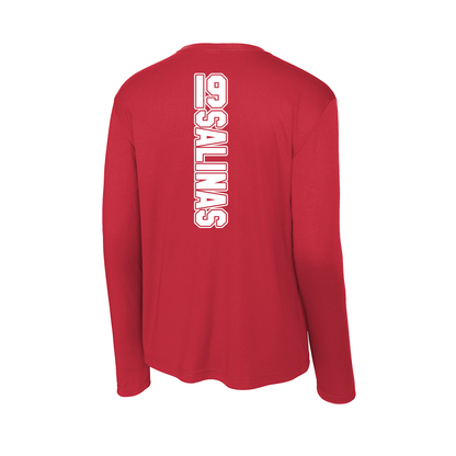 Premier Volleyball - New Logo - Fan Shirt - Long Sleeve - Red